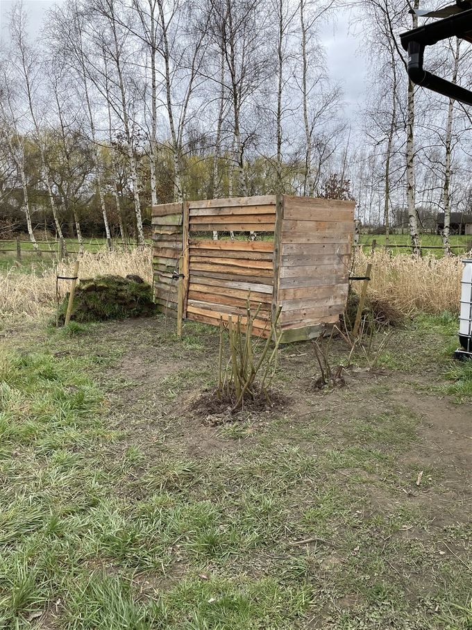 Vogelkijkwand is een feit, de begroeiing kan zijn werk doen  -  21 maart 2021