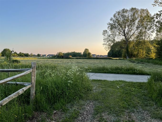 Zonsondergang vanuit 't Ebroekske