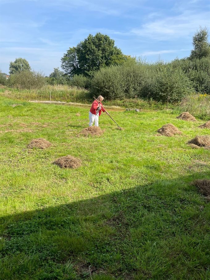 Hooien als ochtendgymnastiek...