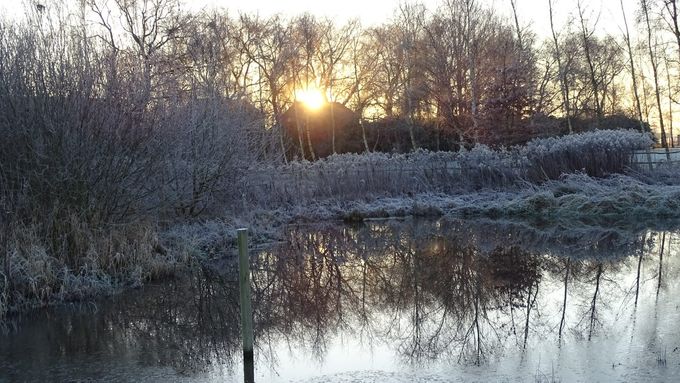 Zonsopgang... (foto CdC)