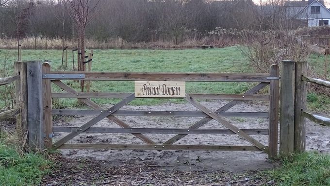 Behalve voor de vogels en de vrienden van 't Ebroekske ... (foto CdC)